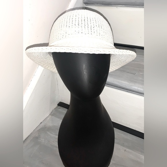 Women\'s Vintage Hat Clorofibre Viscose Fiber Made In Italy Beige bucket main image 4